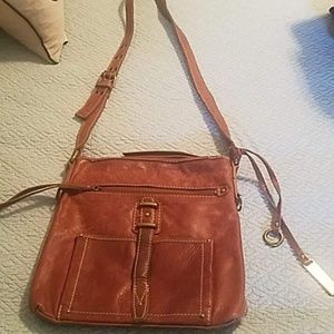 Crossbody leather Lucky Brand purse